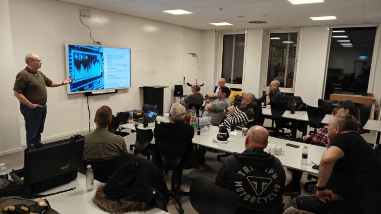 Inspirerende foredrag om modes og muligheder for radioamatører